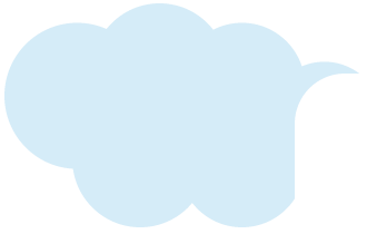 イラストイメージ雲